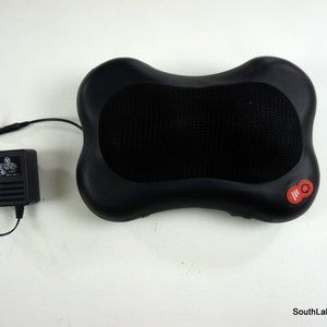 Tomigh Back Massage Model TM-718 DC 12V 2.0 Black Rotating w/ Kneading Heat